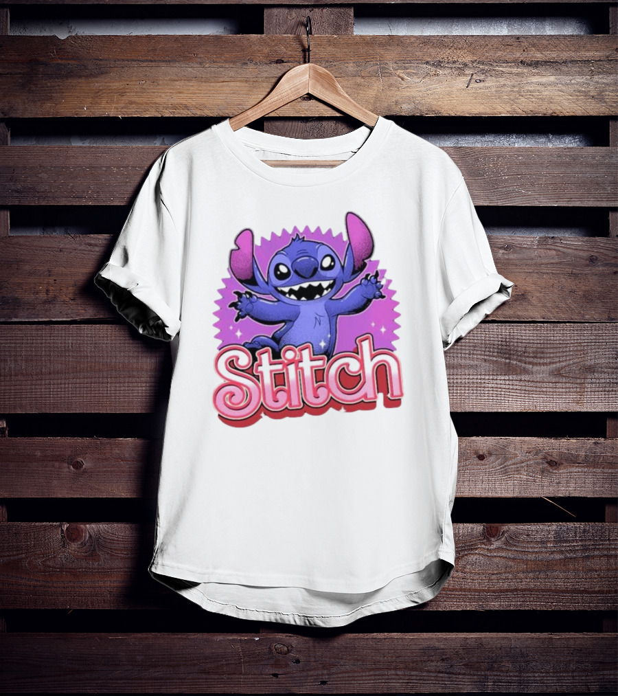 Stitch Alien Experiment 22 Fun Purple T-Shirt