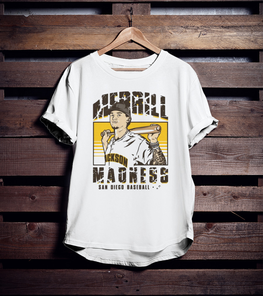 Jackson Merrill Madness San Diego Baseball T-Shirt