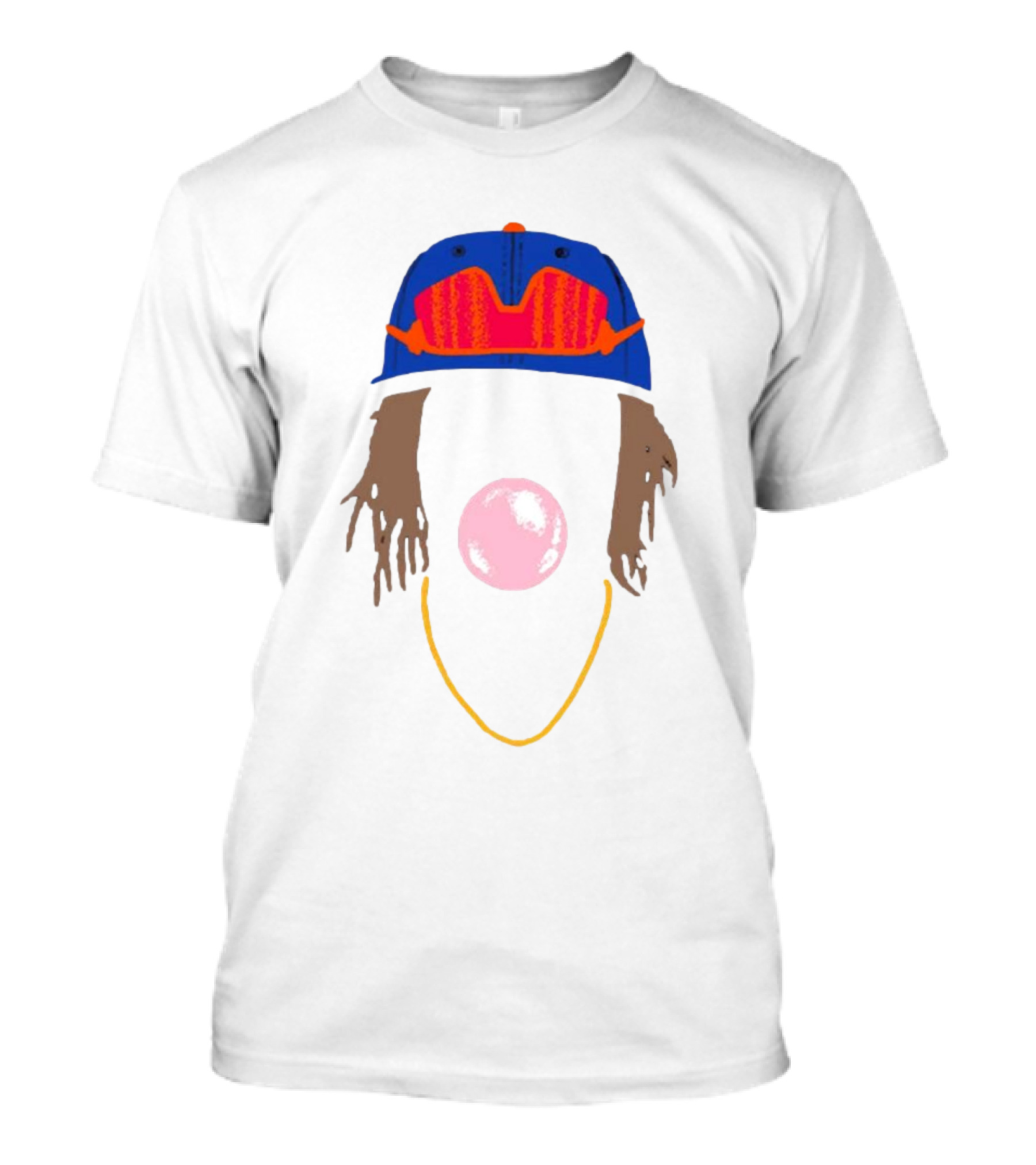 NY LA We Gotta Believe Styling With Cap And Bubblegum T-Shirt