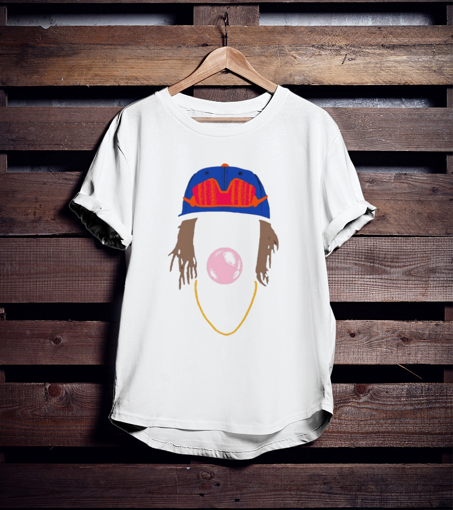 NY LA We Gotta Believe Styling With Cap And Bubblegum T-Shirt