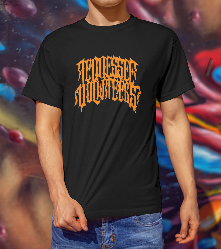 Tennessee Volunteers Metal Style T-Shirt