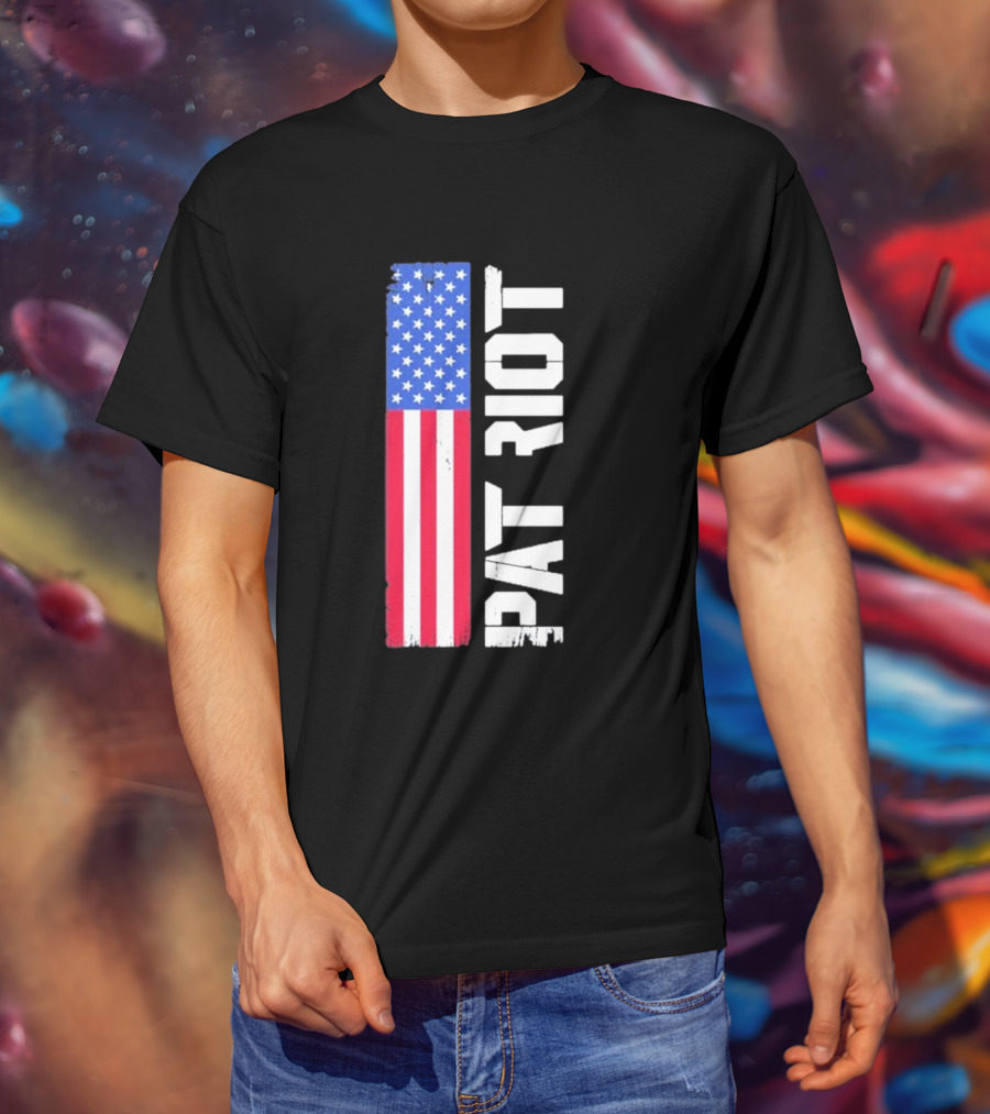 13 Fifty Old Glory Patriot American Flag T-Shirt