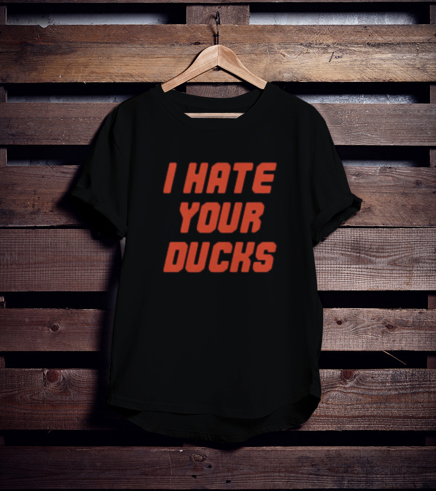 Beavers Troll I Hate Your Ducks T-Shirt