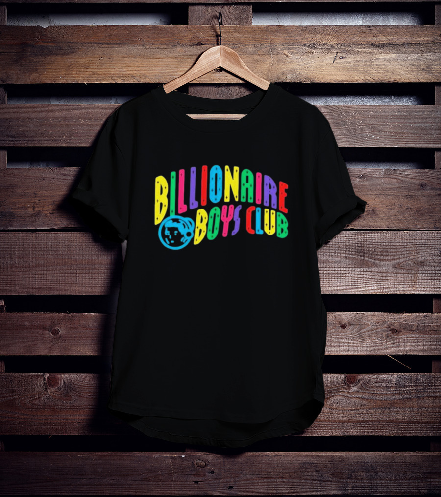 Billionaire Boys Club Kids Colorful Arch Logo With Astronaut T-Shirt