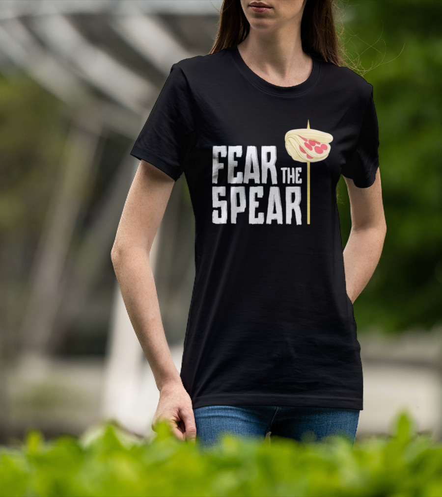 Detroit Tigers Fear The Spear Pizza T-Shirt