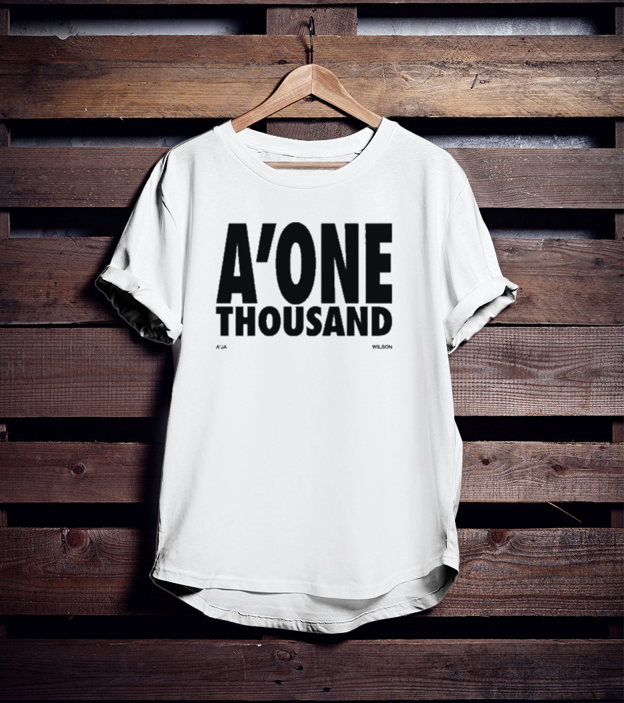 A'one Thousand A'ja Wilson T-Shirt