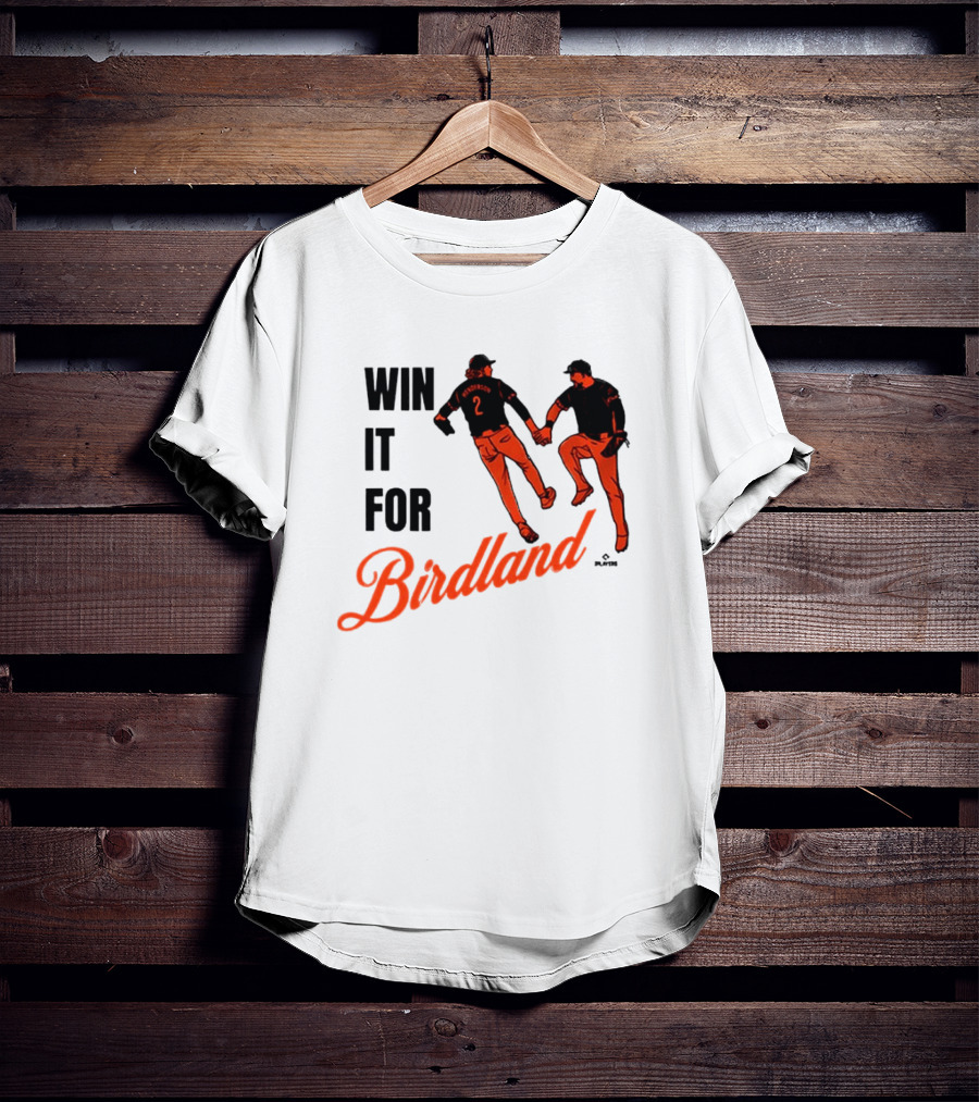 Gunnar Henderson And Anthony Santander Win It For Birdland Baltimore Orioles MLB T-Shirt