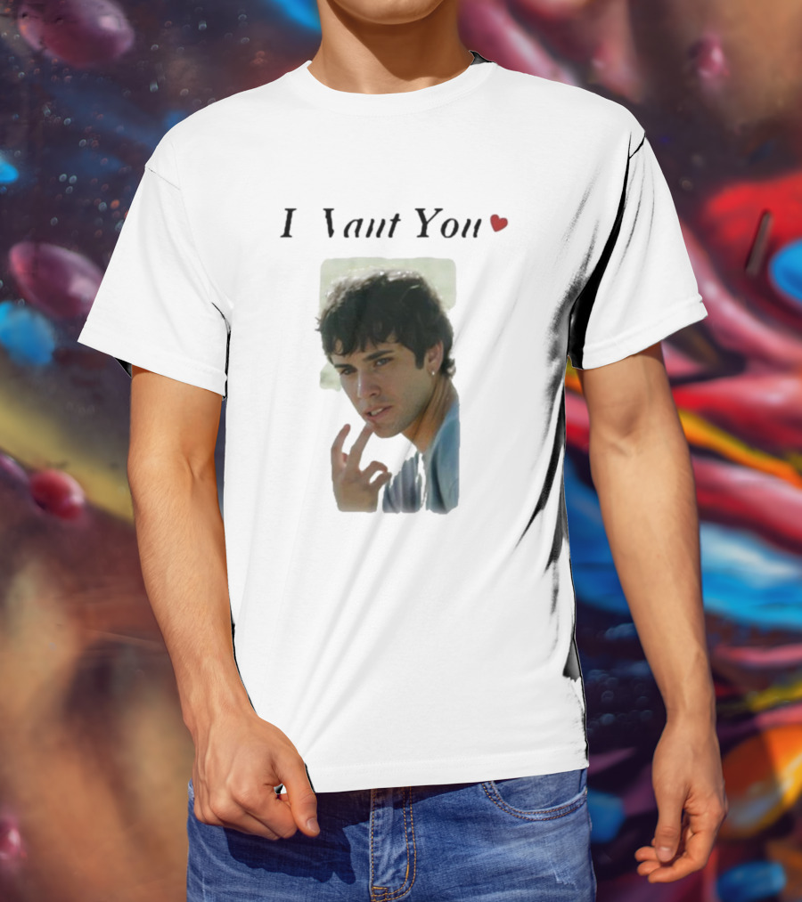 I Want You Heart Valentine's Day Gesture T-Shirt