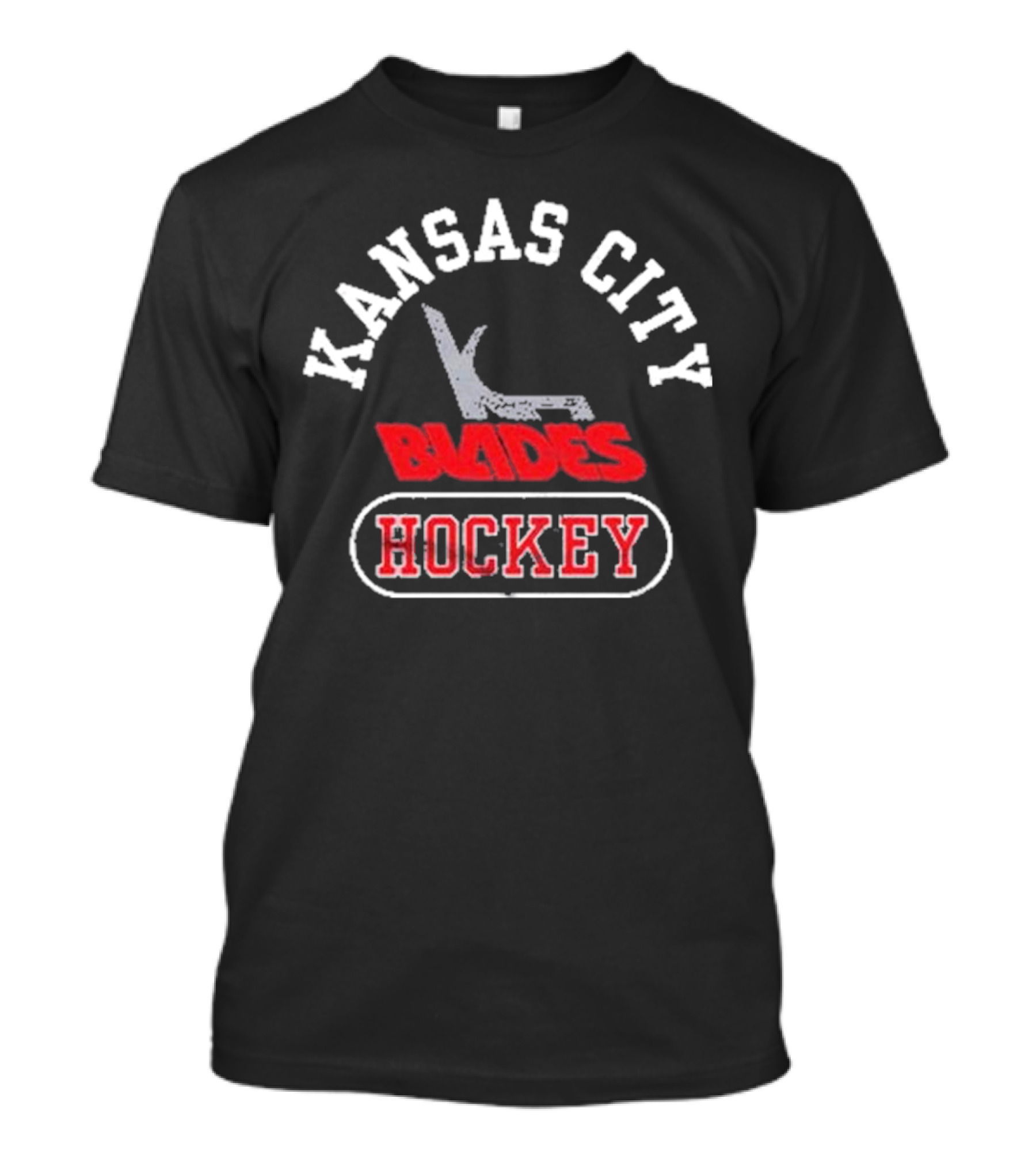 Kansas City Blades Hockey Vintage Team T-Shirt