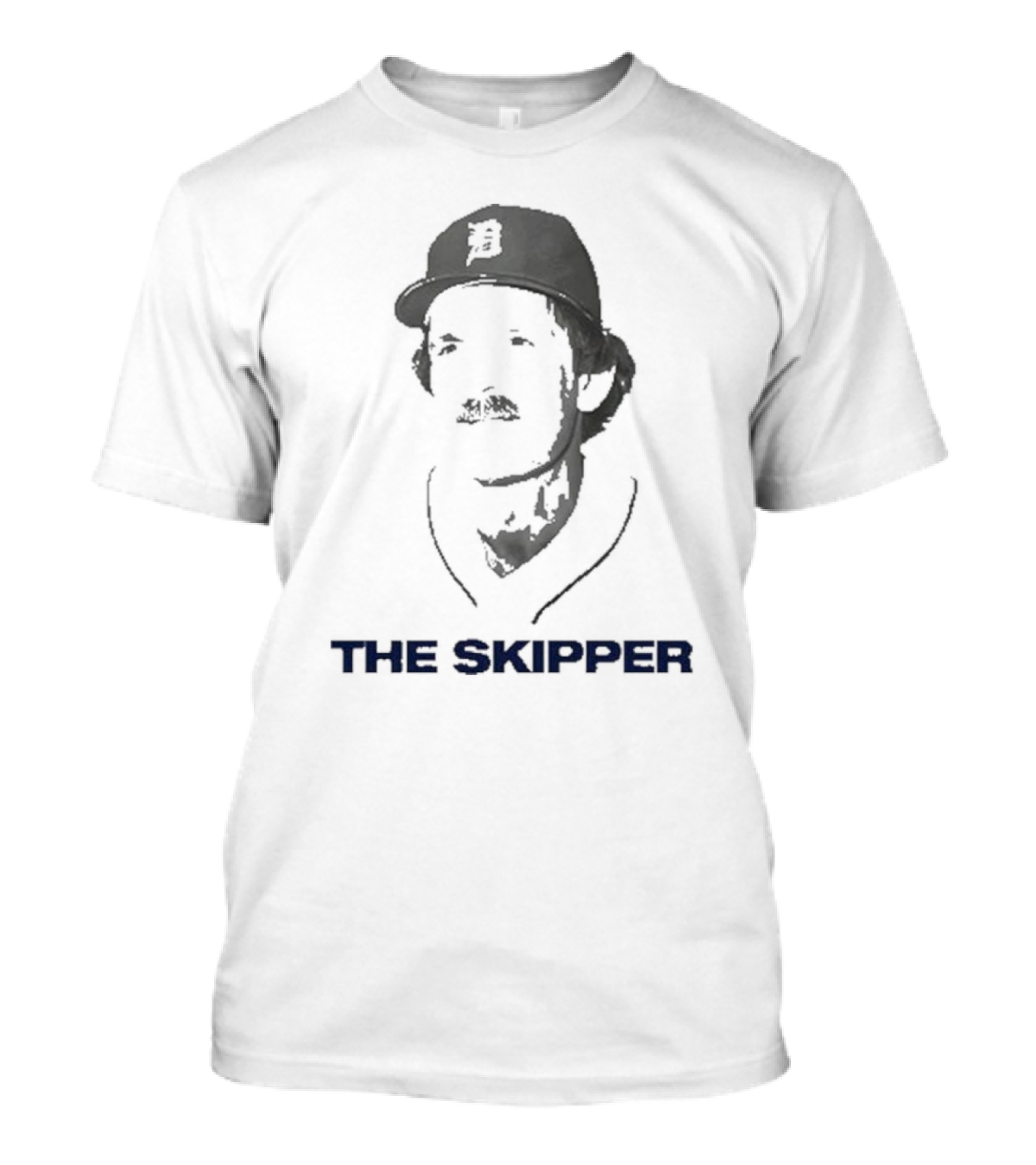 Beau Brieske Wearing Jim Leyland Detroit The Skipper T-Shirt