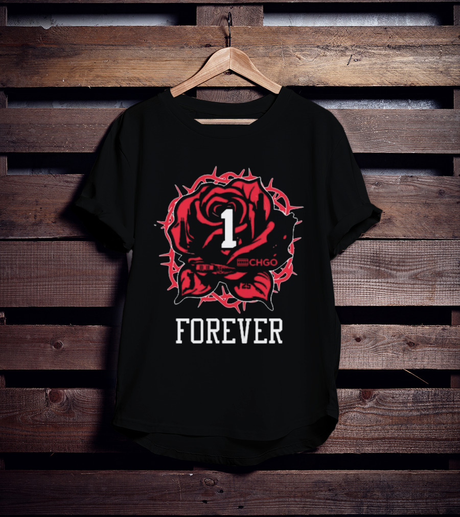 CHGO Chicago Bulls Rose 1 Forever T-Shirt