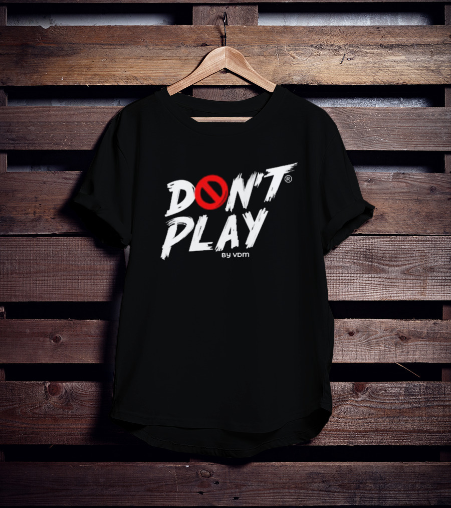 DON'T Symbol Red Circle Slash By VDM T-Shirt