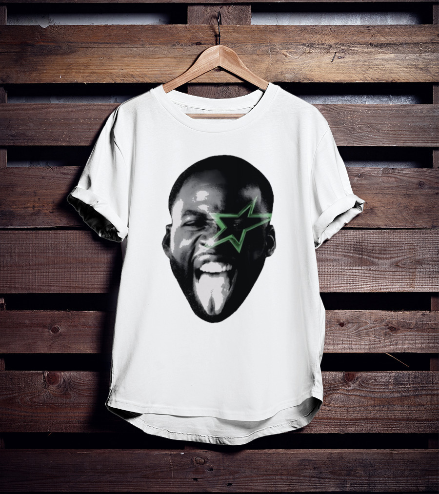 Money 23 Green Star Face T-Shirt