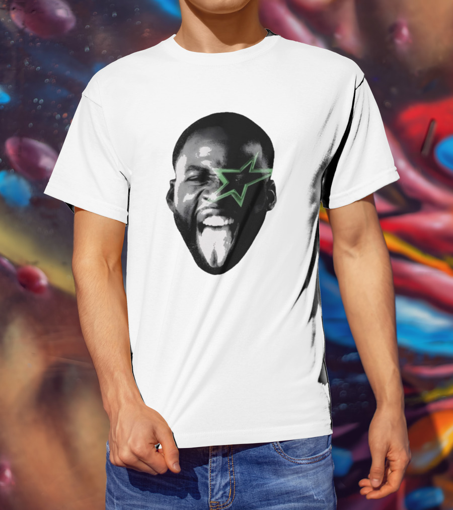 Money 23 Green Star Face T-Shirt