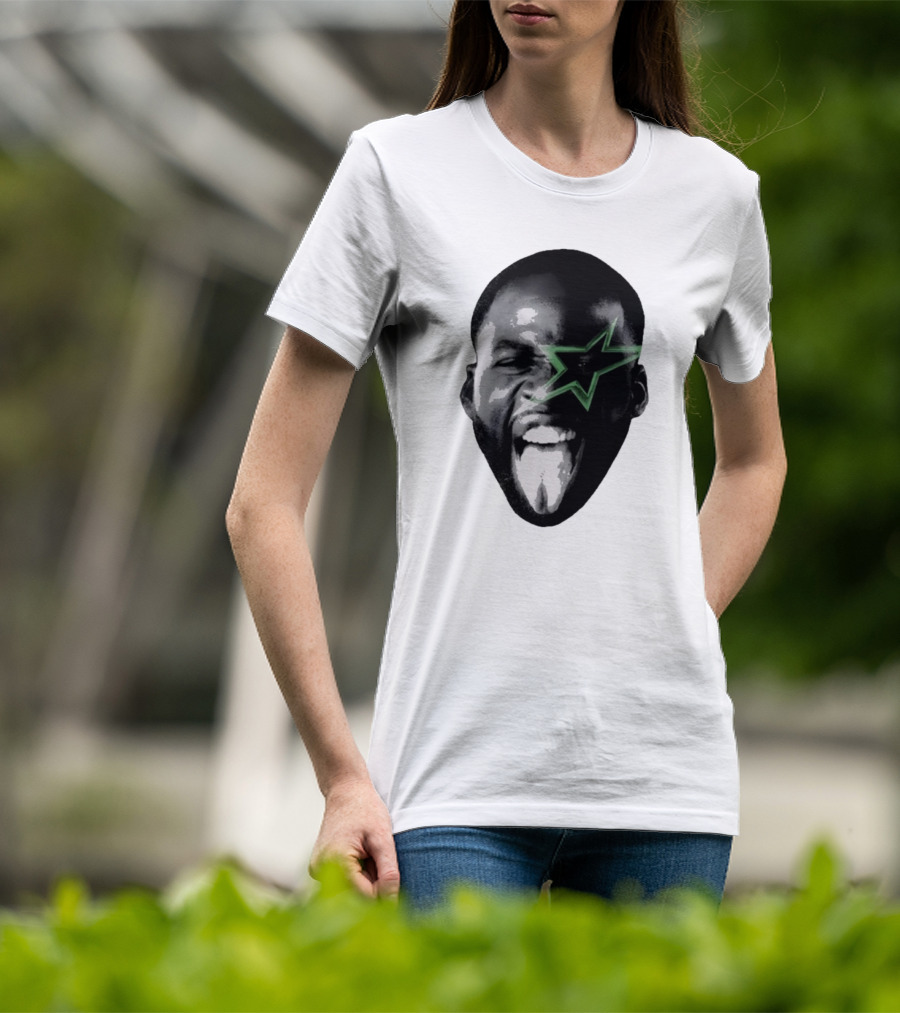 Money 23 Green Star Face T-Shirt