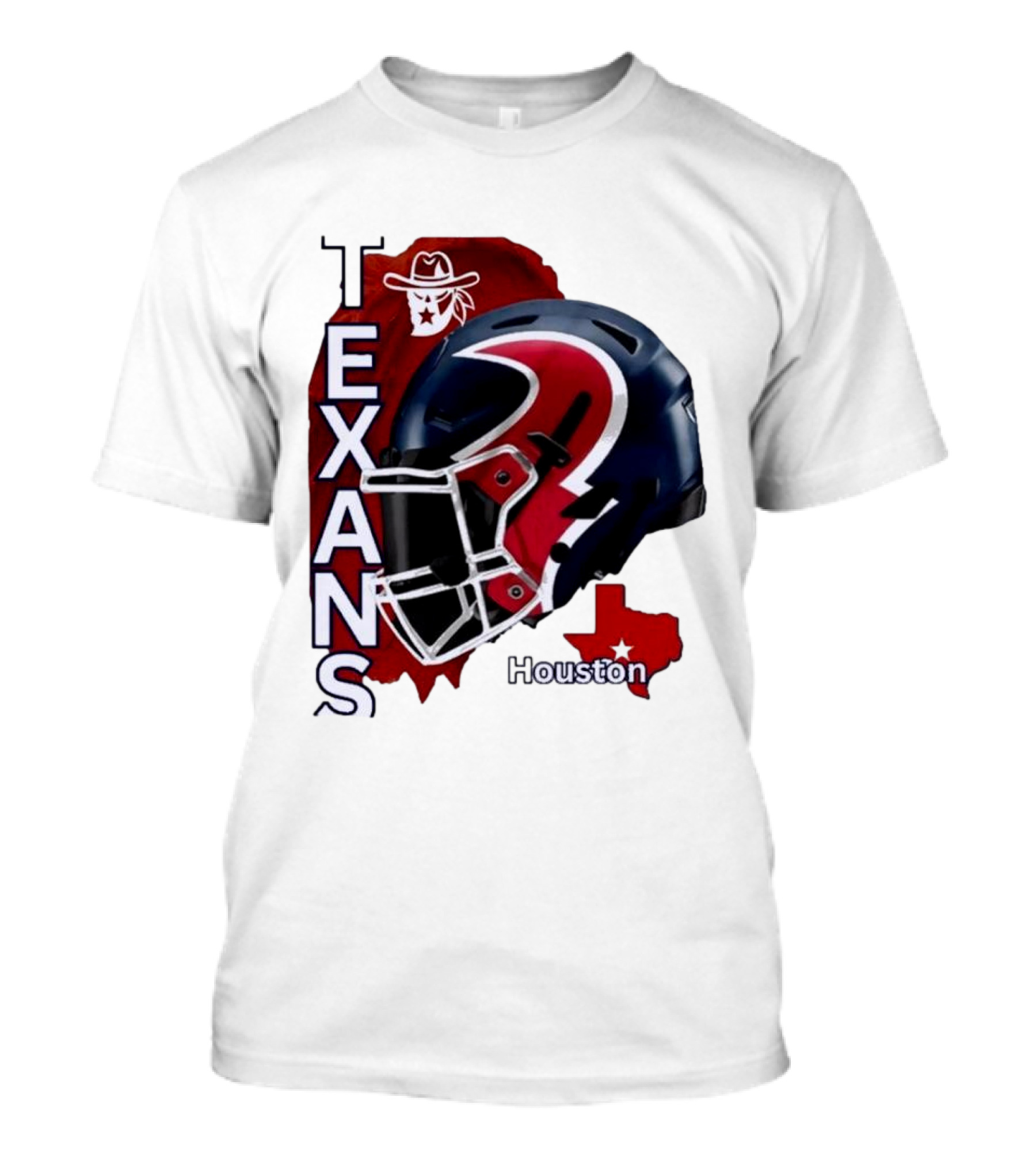 Texans Houston Team Spirit Sports Helmet Texans T-Shirt