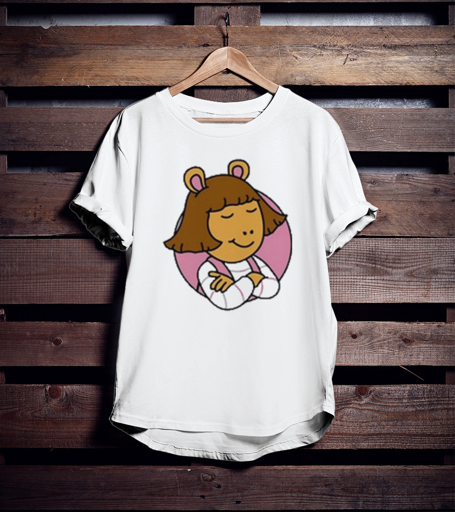 Arthur DW Cartoon Crossed Arms Confident Pose T-Shirt