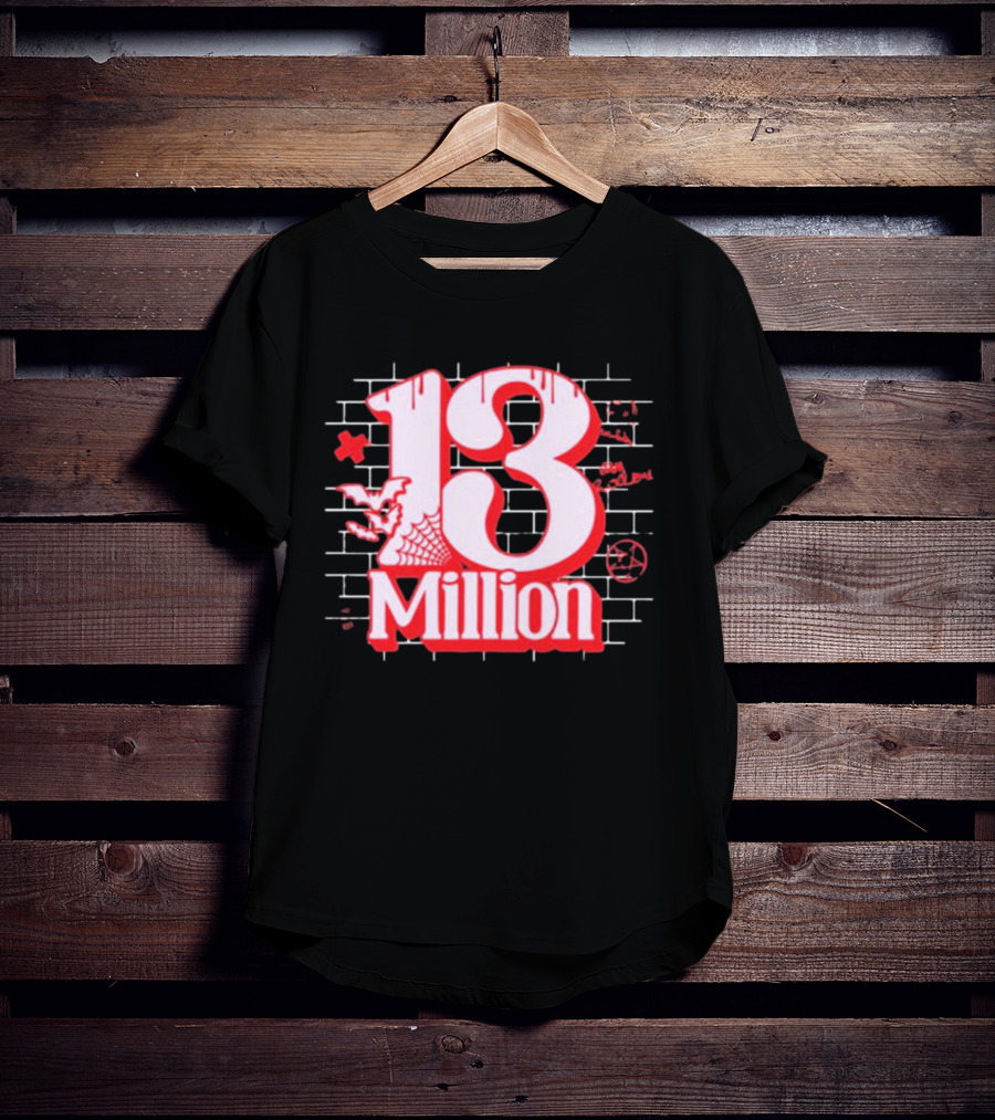 Xplr 13 Million Bat And Cobweb T-Shirt