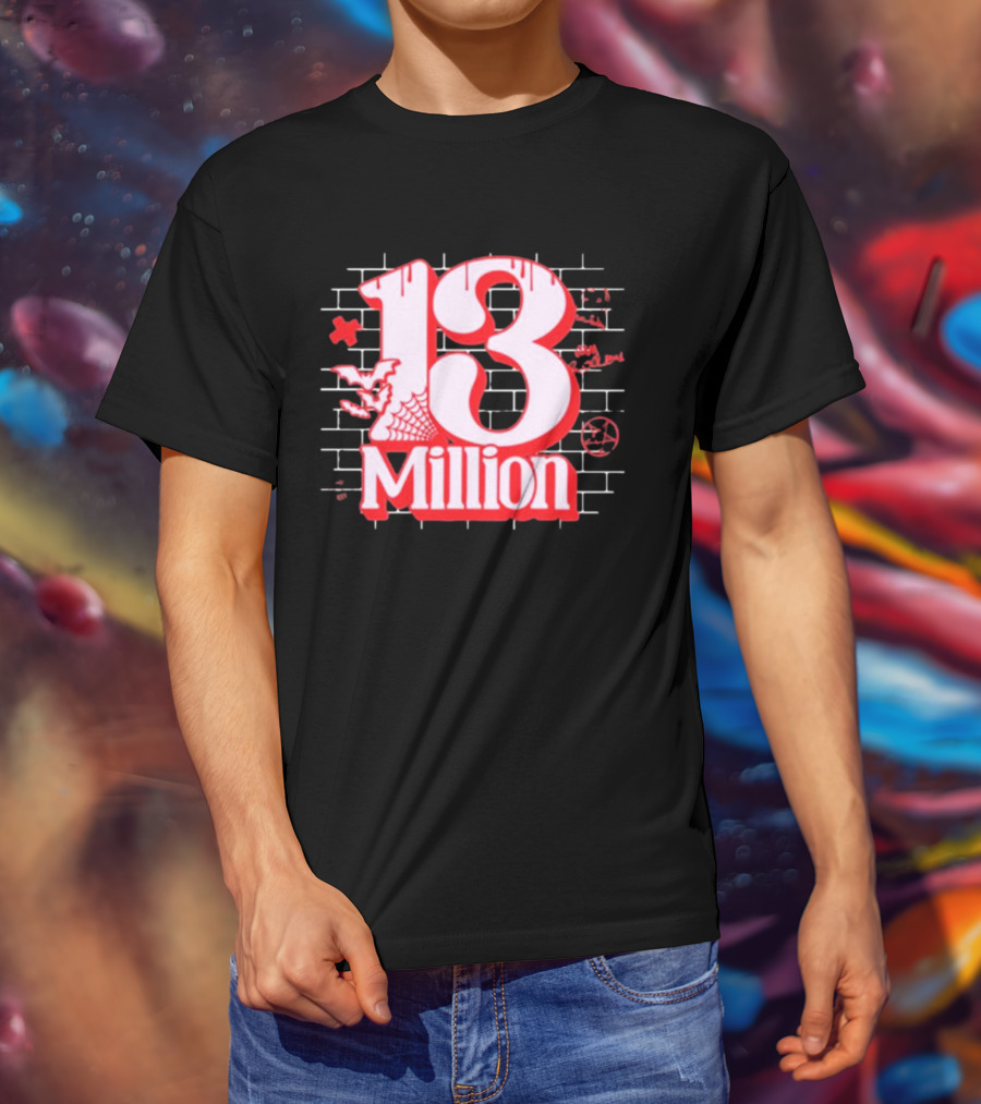 Xplr 13 Million Bat And Cobweb T-Shirt