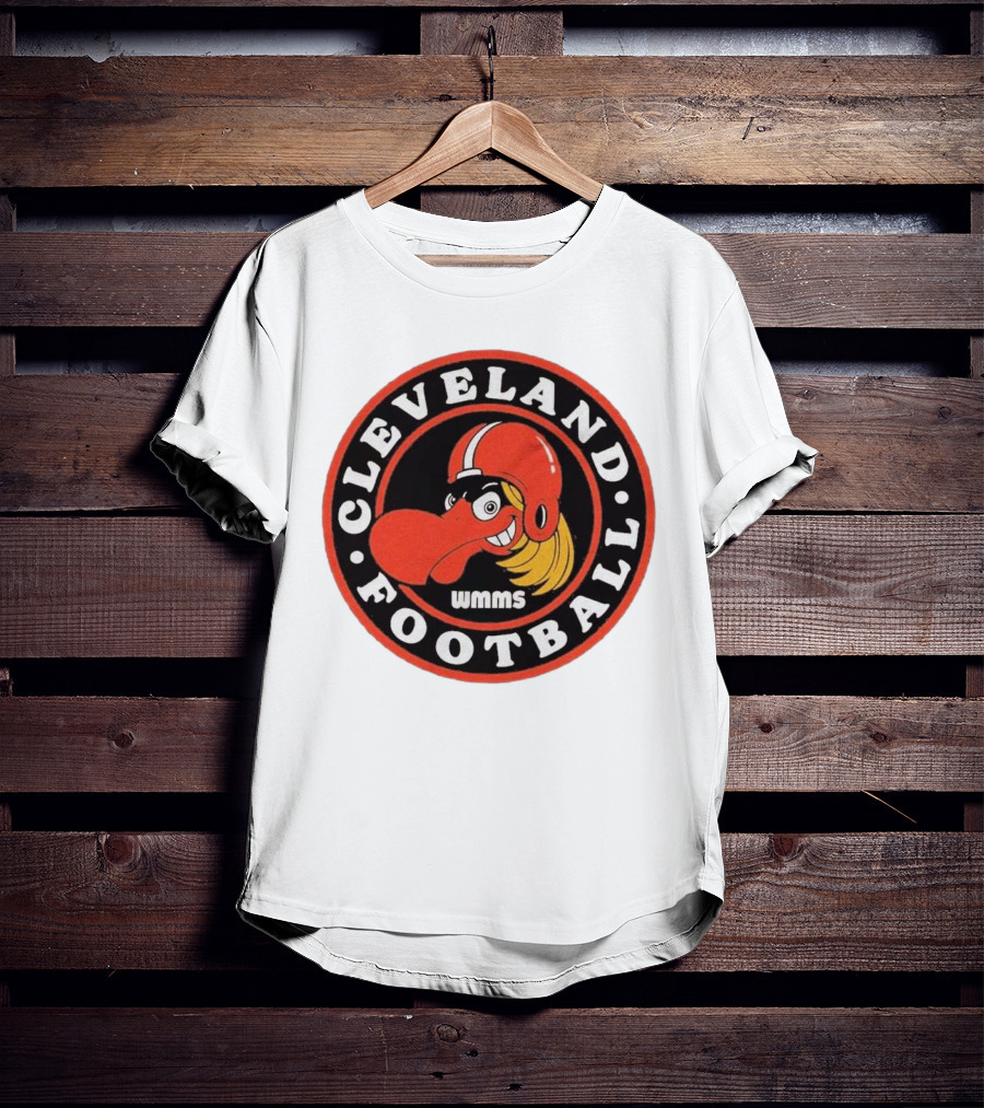 WMMS Cleveland Football 100.7 FM NFL Browns T-Shirt
