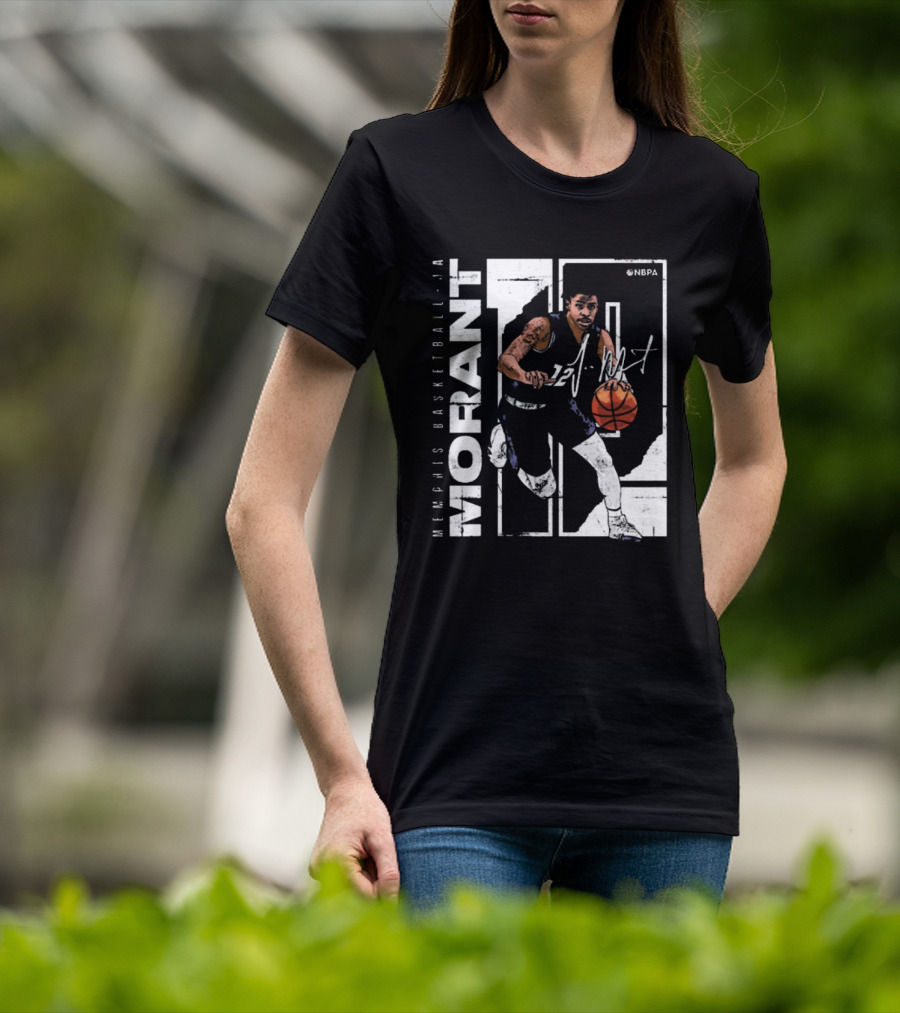 Ja Morant Memphis Basketball NBPA Signature Morant 12 T-Shirt