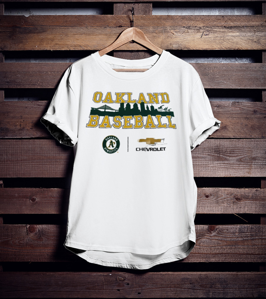 Oakland Baseball A's Chevrolet T-Shirt