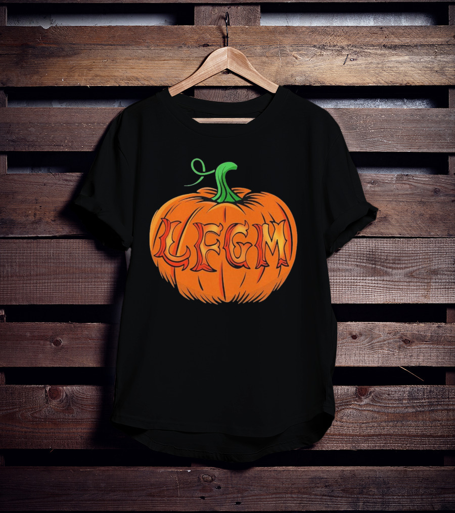 New York Mets LFGM Rally Gourd Pumpkin T-Shirt