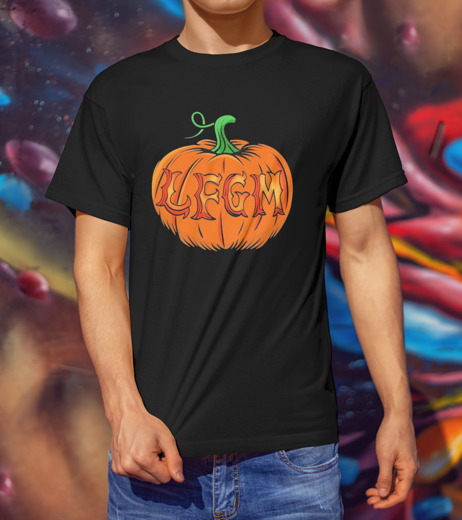 New York Mets LFGM Rally Gourd Pumpkin T-Shirt