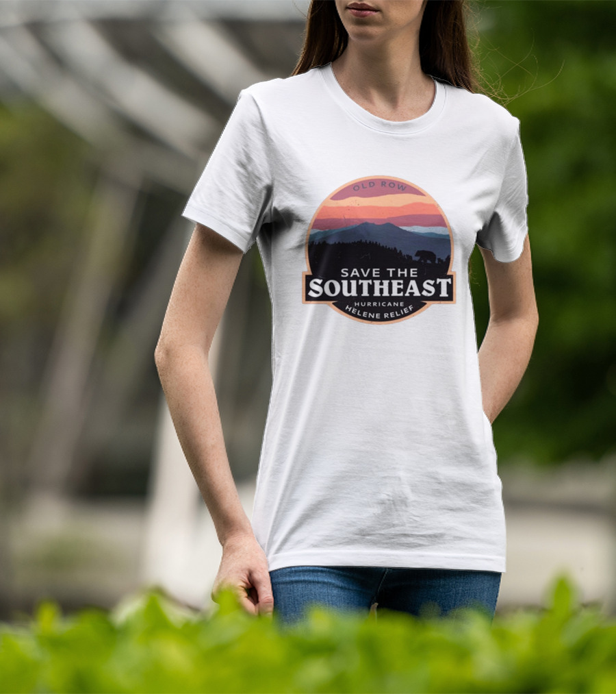 Old Row Save The Southeast Hurricane Helene Relief T-Shirt