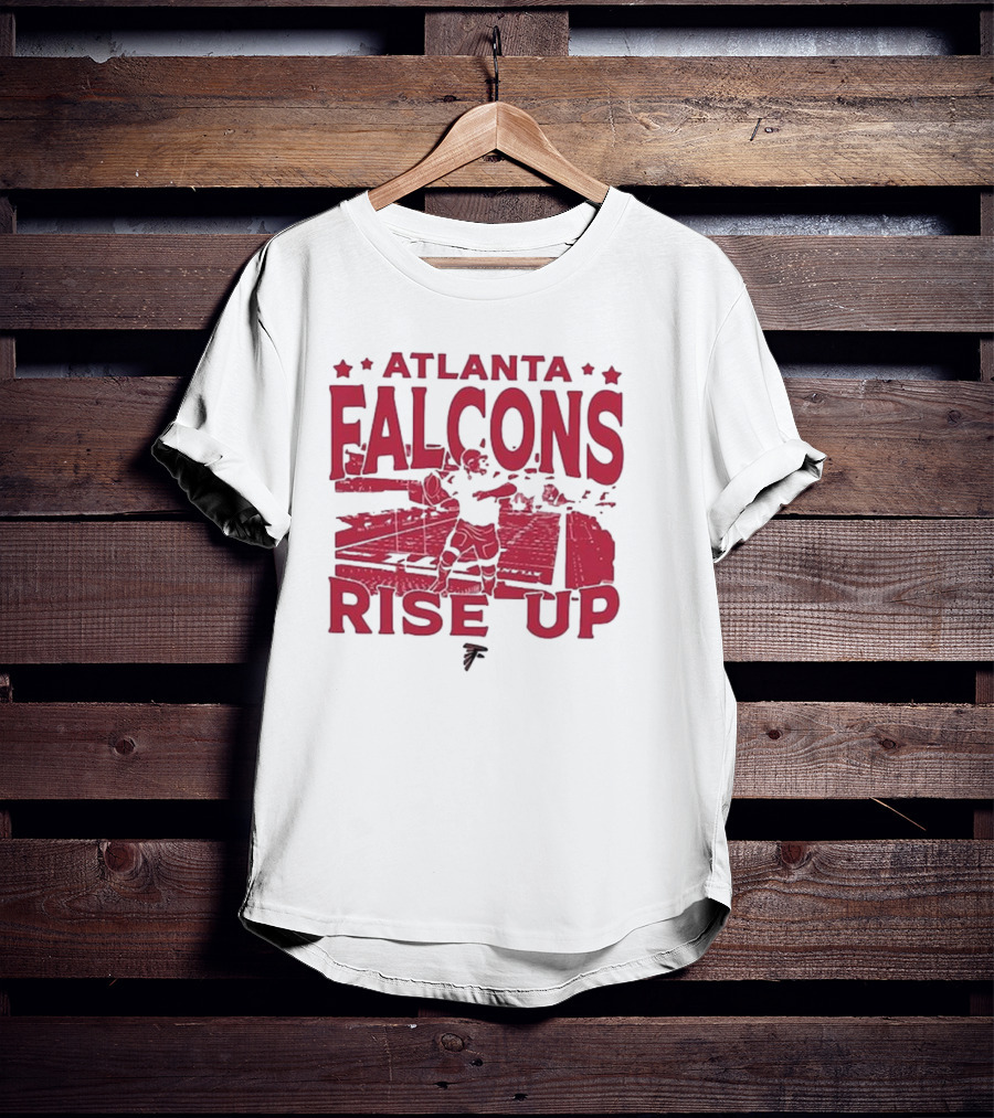 Atlanta Falcons Rise Up Vintage Stadium Gameday T-Shirt