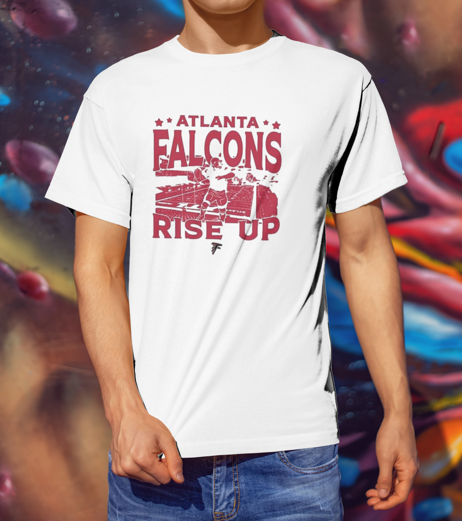 Atlanta Falcons Rise Up Vintage Stadium Gameday T-Shirt