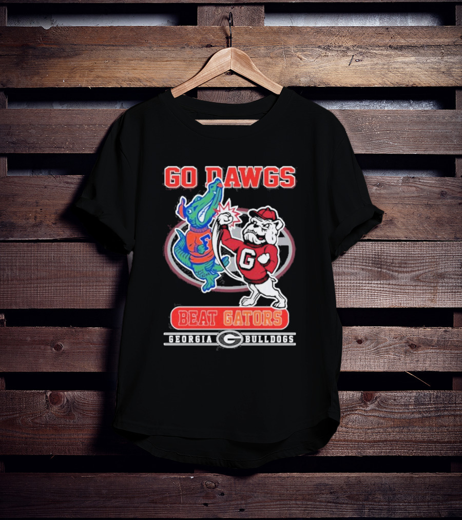 Go Dawgs Beat Gators Georgia Bulldogs T-Shirt