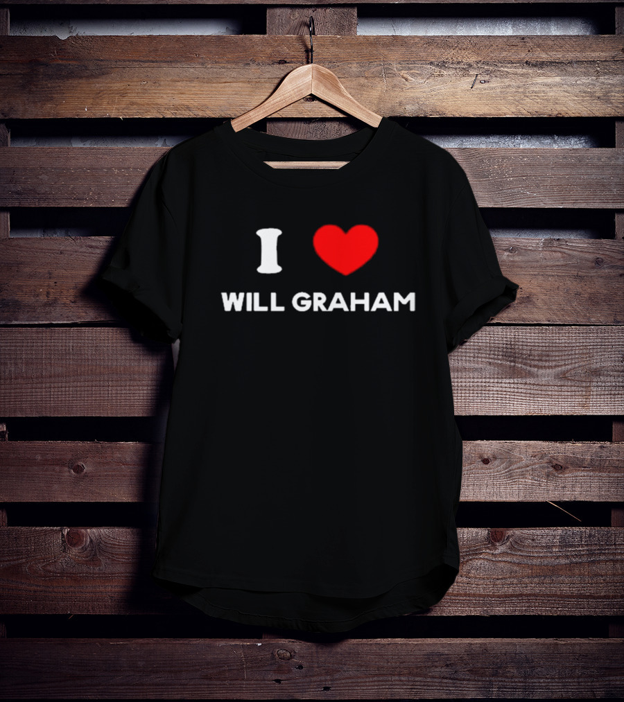 I Love Will Graham Heart Icon Fandom T-Shirt