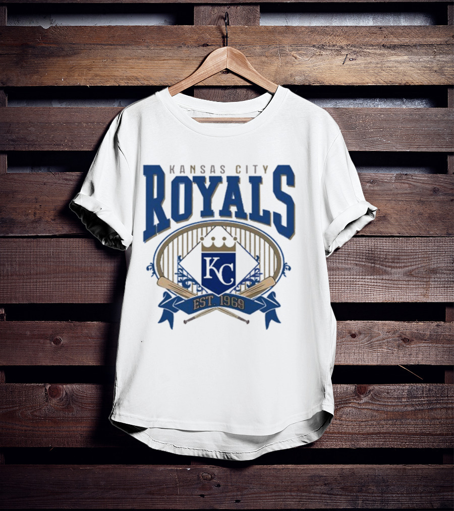 Kansas City Royals Est 1969 KC Baseball T-Shirt