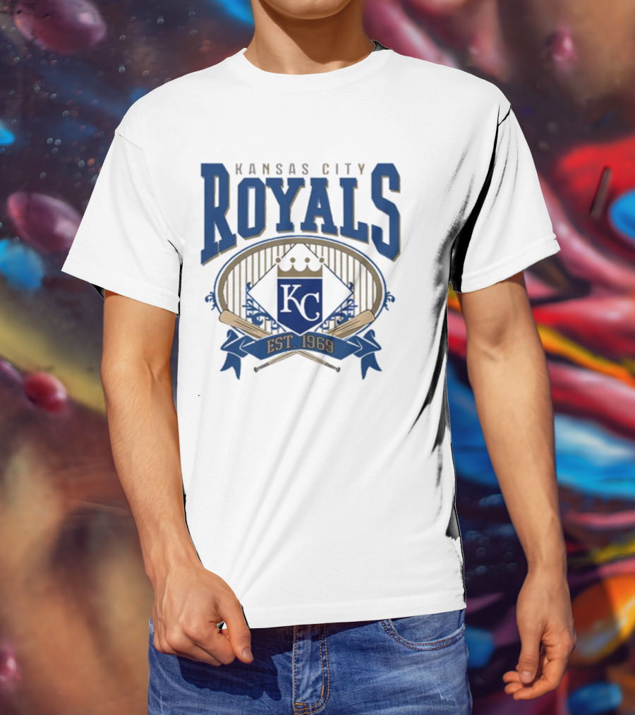 Kansas City Royals Est 1969 KC Baseball T-Shirt