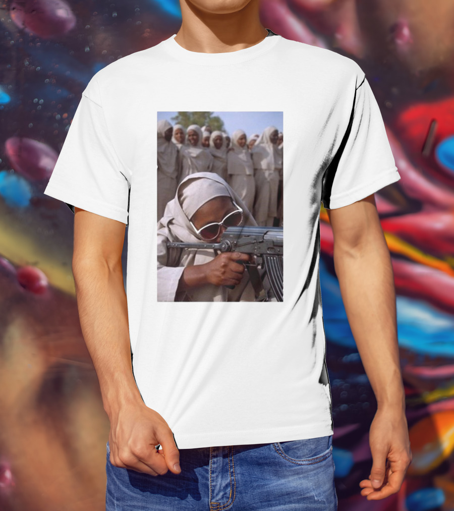Mena Visuals Women Gun Training Sudan 1993 T-Shirt