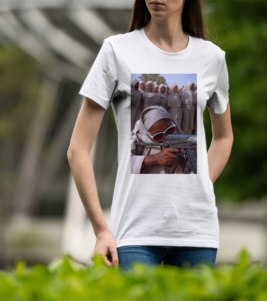 Mena Visuals Women Gun Training Sudan 1993 T-Shirt