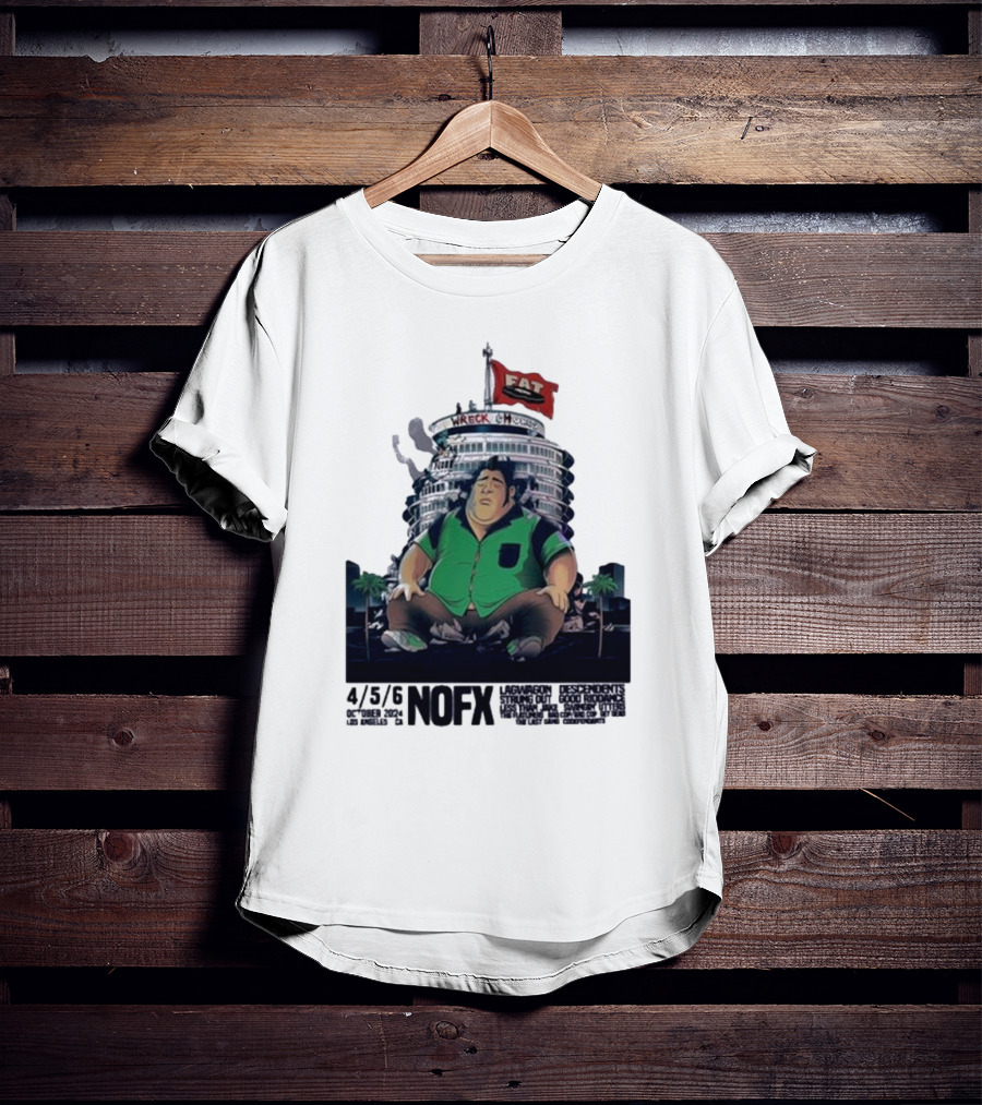 NOFX Fat Wreck Los Angeles October 4-5-6 T-Shirt