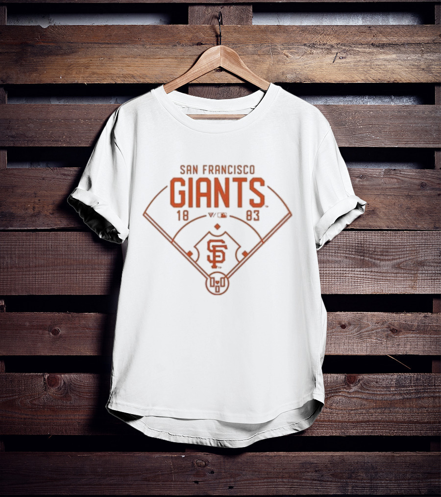 San Francisco Giants 1883 SF Baseball Diamond T-Shirt