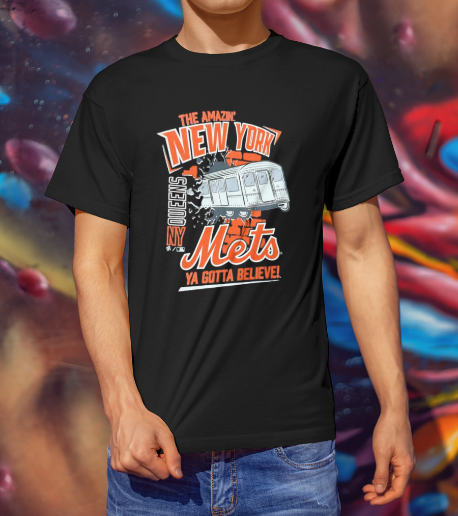The Amazin' New York Mets Queens NY Ya Gotta Believe T-Shirt