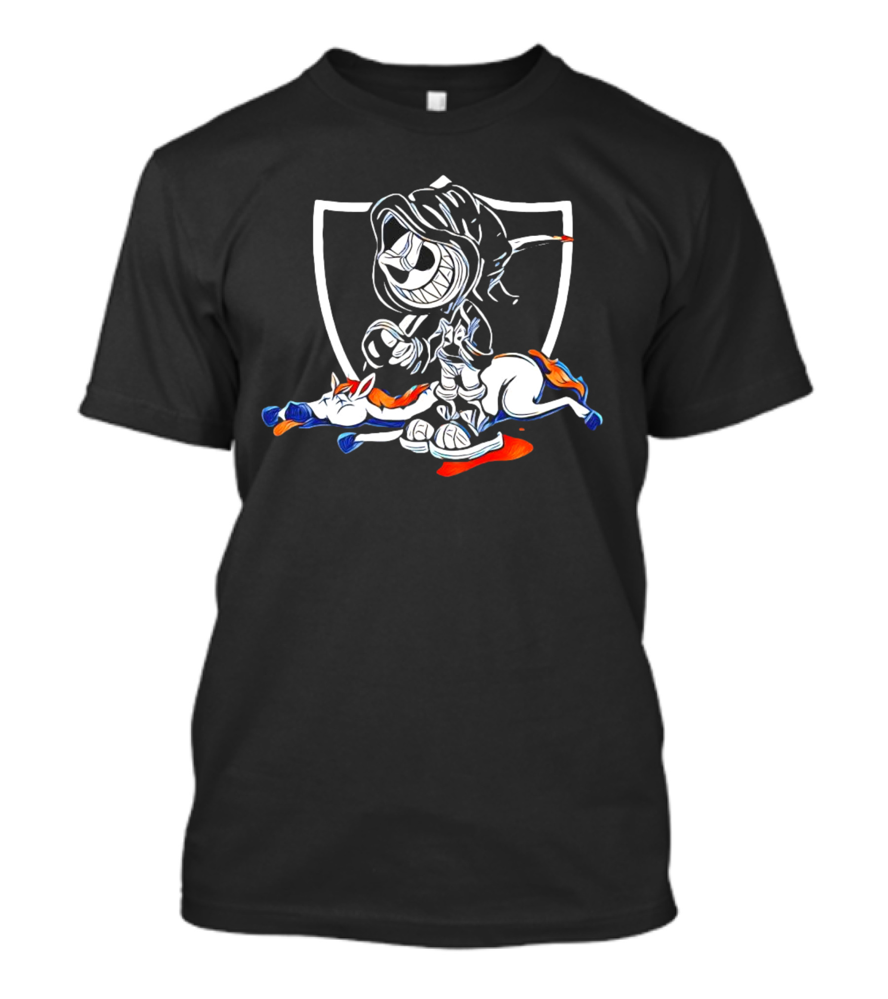 Raiders Victory Over Broncos Funny Rivalry T-Shirt