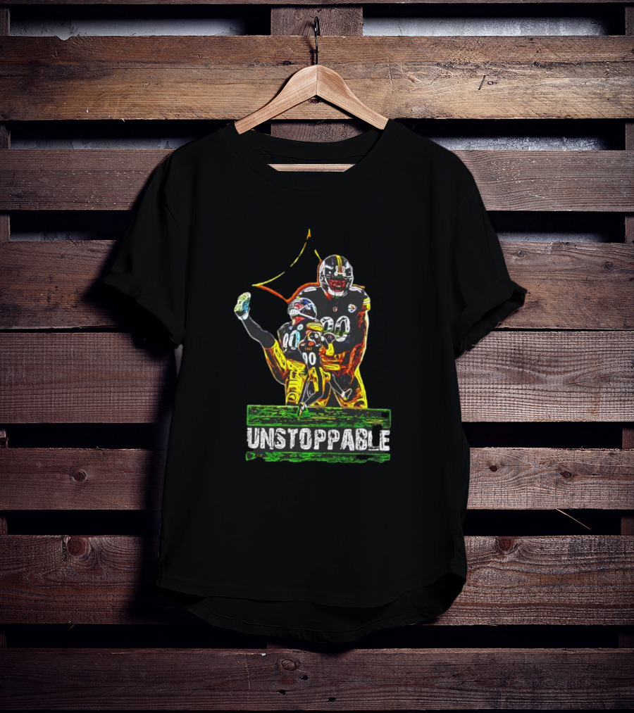 Pittsburgh Steelers T. J. Watt Unstoppable 90 Collage T-Shirt