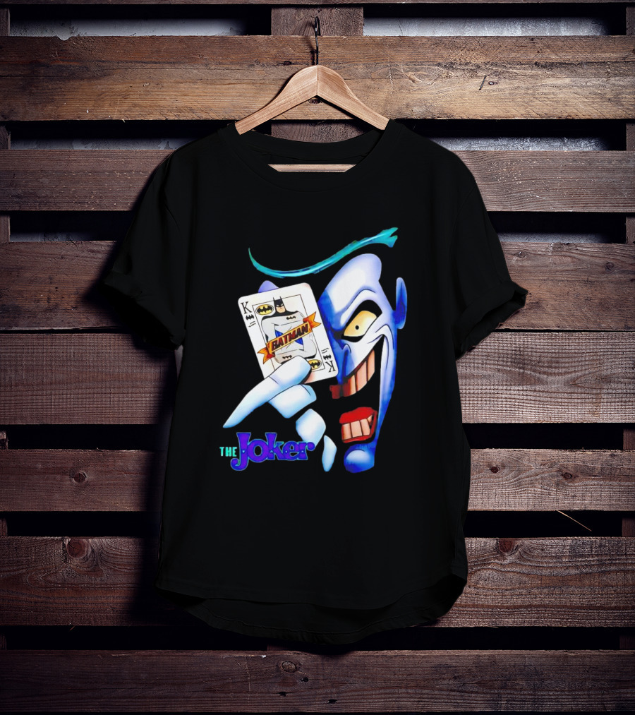 The Joker Batman Card Face T-Shirt