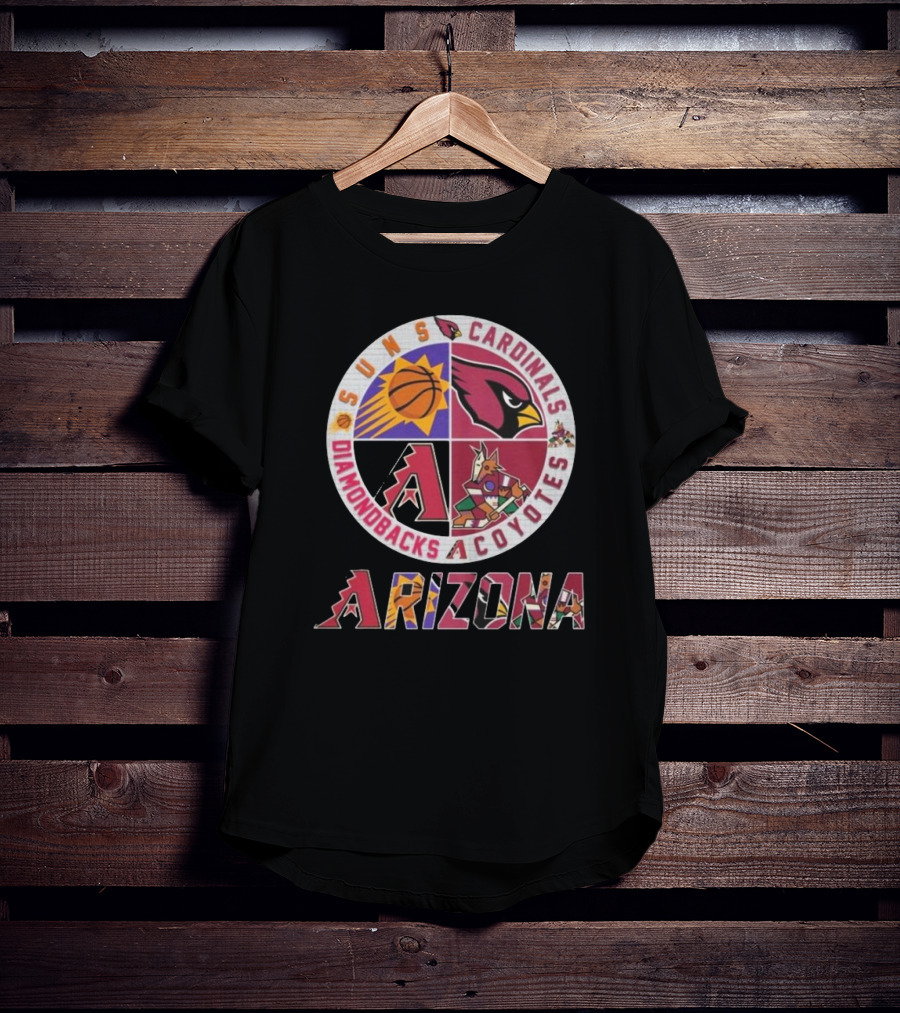 Arizona Suns Cardinals Diamondbacks Coyotes T-Shirt