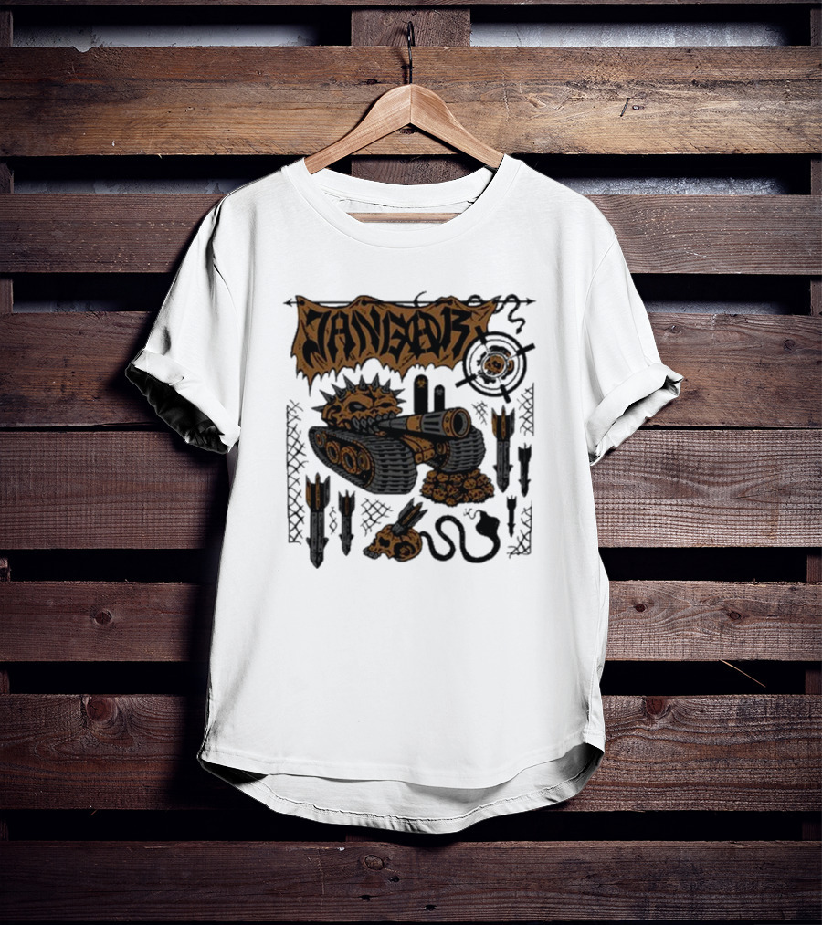 Jangar Demagog Heavy Metal Tank Skull T-Shirt