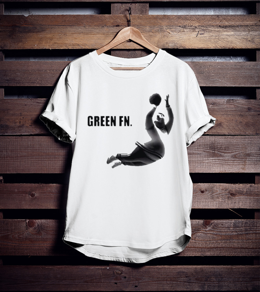 Green Fn Peter Griffin Basketball Dunking T-Shirt