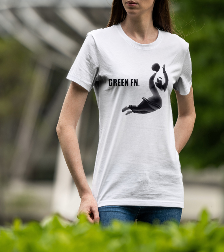 Green Fn Peter Griffin Basketball Dunking T-Shirt