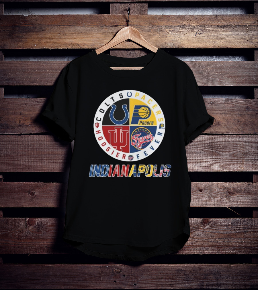 Indianapolis Colts Pacers Hoosier Fever T-Shirt