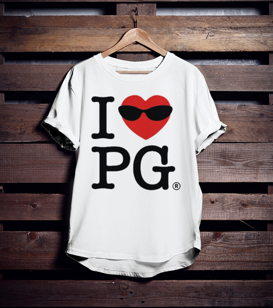 I Heart PG Cool Sunglasses Emblem T-Shirt