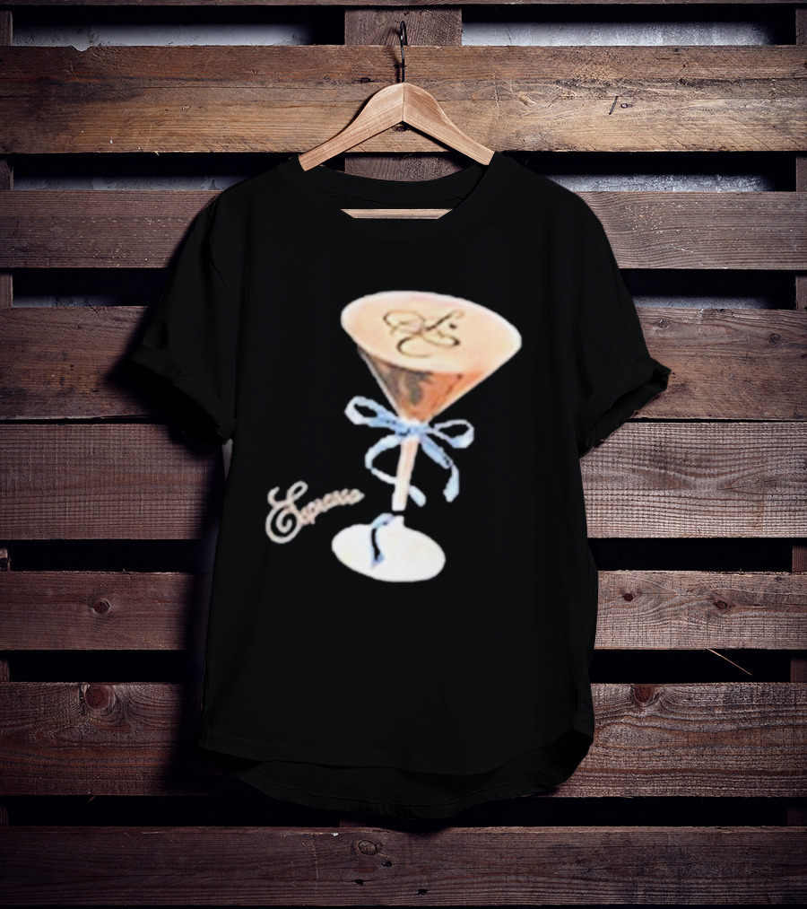 Sabrina Carpenter Espresso Martini With Ribbon Bow T-Shirt